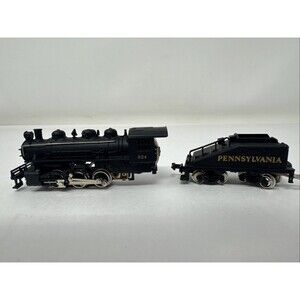 Bachmann N Scale Pennsylvania 060 Steam Switcher Engine #524 with Tender 50564